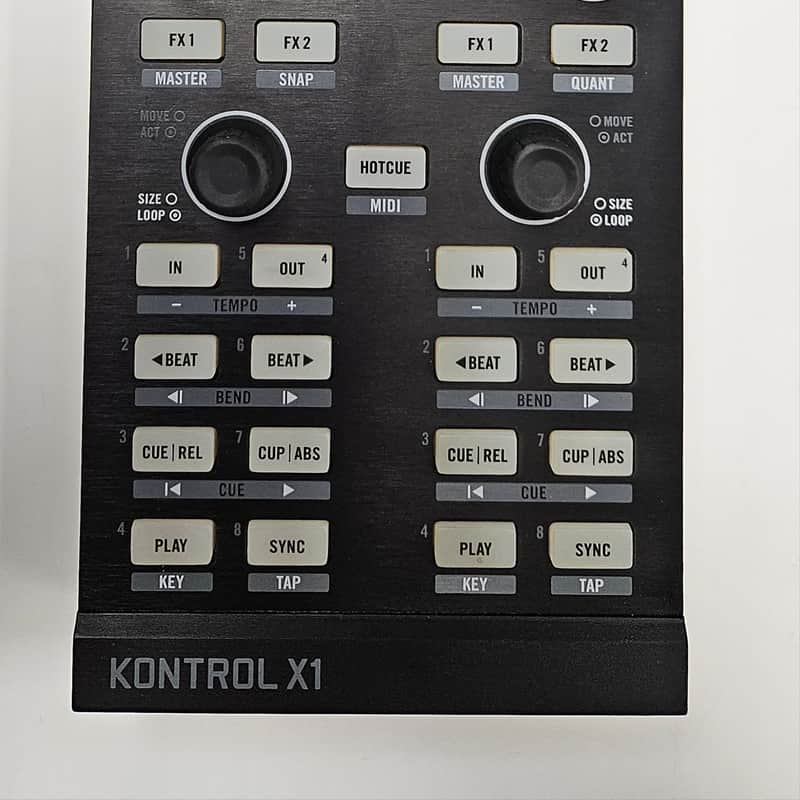 2010s Native Instruments Traktor Kontrol X1 Black