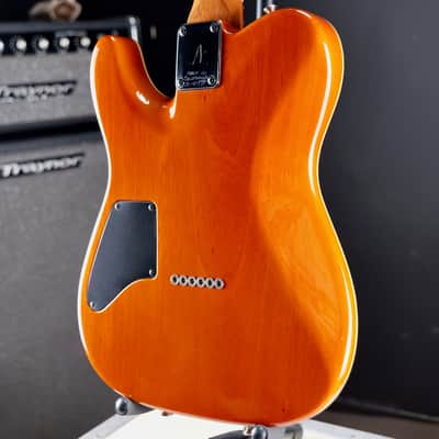 Tom Anderson Cobra Translucent Amber Burst with Binding image 10