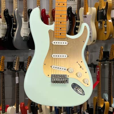 Squier Classic Vibe Stratocaster 40 Th Sonic Blue + Fender Tex Mex Pickups image 1