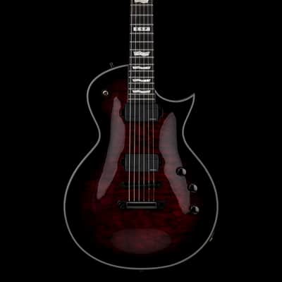 ESP E-II Eclipse - See Thru Black Cherry Sunburst #ES0664243 (Factory Demonstration Model) image 3