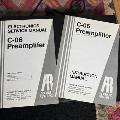 Acoustic Research C6, T4 & P10 Pre Amp, Tuner and Power Amp 1980s - Black image 17
