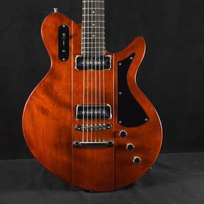 Eastman Juliet-P90-VR Bare Knuckle P-90 Vintage Red Truetone Gloss image 1