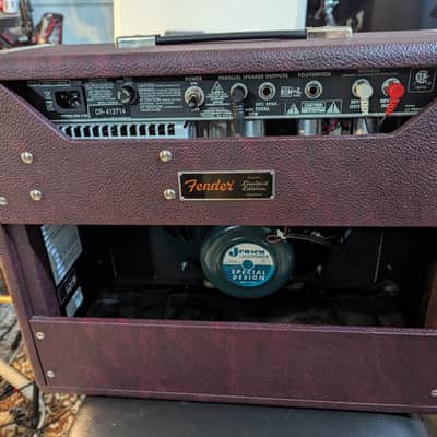 Fender Princeton 65 reissue Bordeaux Edition 2023 - 12" Speaker image 3