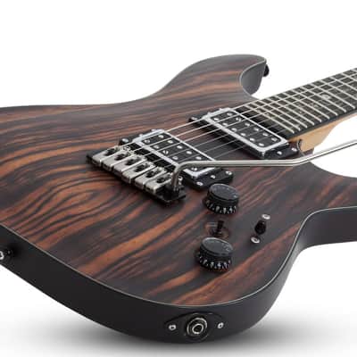 Schecter C-1 Exotic Ebony Natural Satin image 2