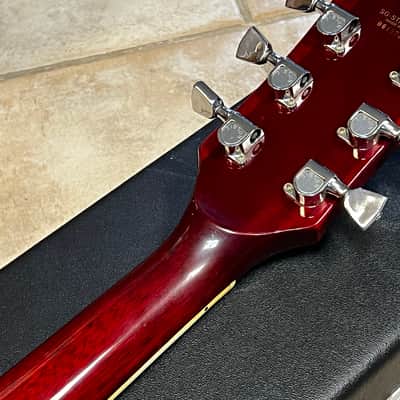 1976 Gibson SG Standard Cherry red with case image 14