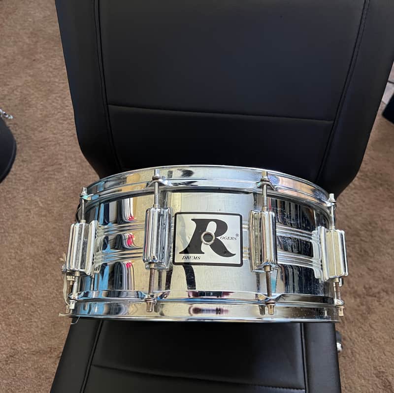 Rogers "Big R"  6.5x14" Snare Drum  Chrome image 1
