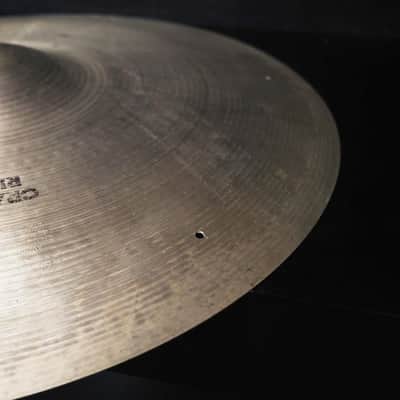 Zildjian VINTAGE 70s A Zildjian Crash Ride 18 [1538g] image 10