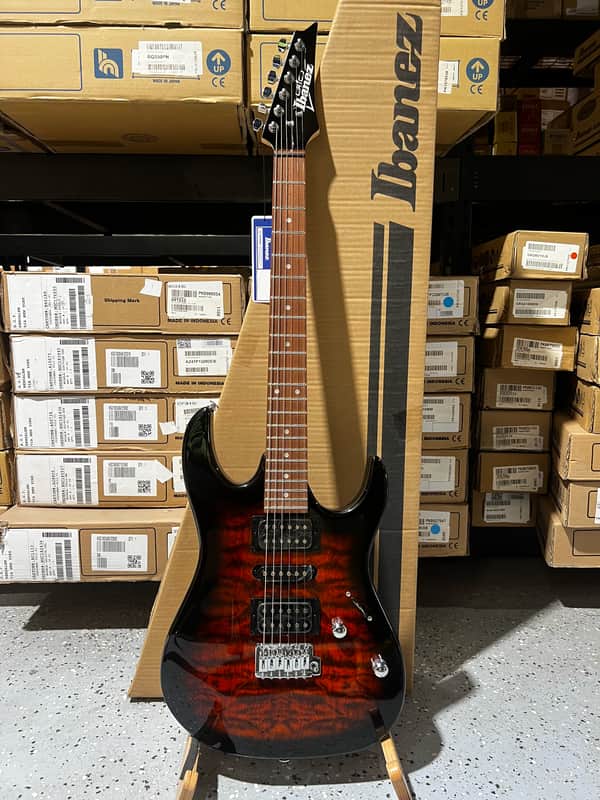 Ibanez Gio GRX70QA Electric Guitar - Sunburst image 1