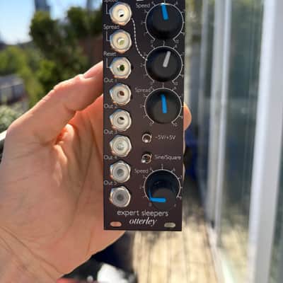 Expert Sleepers Otterley Analog Multi-LFO Eurorack Synth Module - Black image 1
