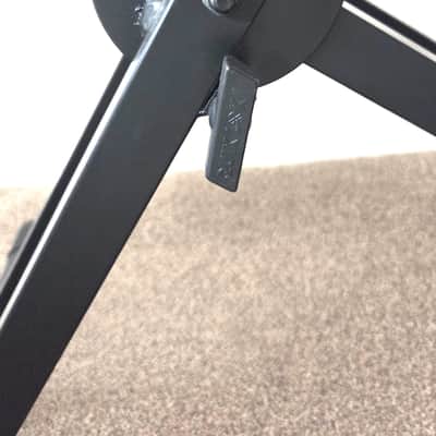 Quik-Lok QL642 Double-Braced X-Style 2-Tier Keyboard Stand 2020s - Black image 4