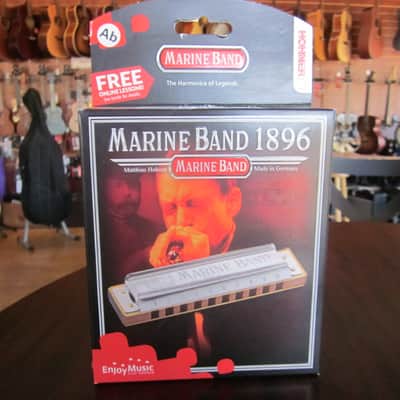 Hohner Marine Band 1896 Harmonica Key of Ab 1896BX-Ab image 1