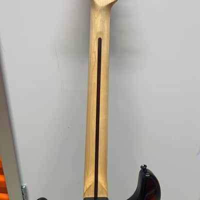 Squier Bullet Stratocaster HH Sunburst w/ Tremolo & Fender Case image 7