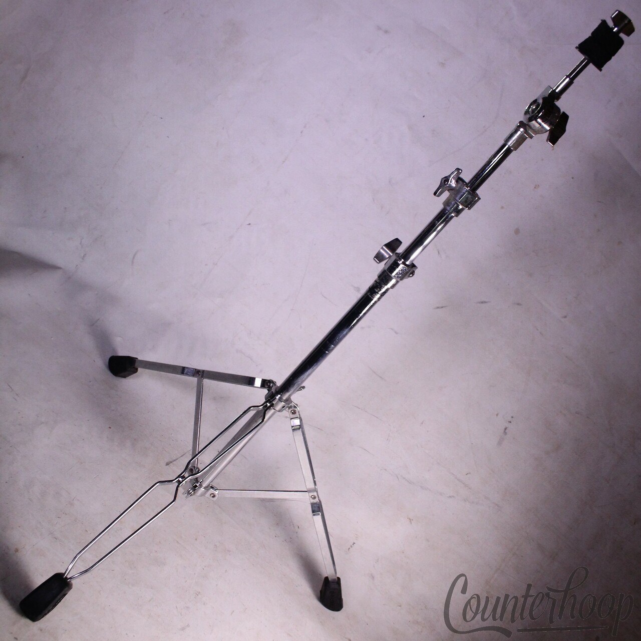 PDP Straight Cymbal Stand Ride/Crash Chrome Double-Braced Pacific/DW Taiwan* — main photograph