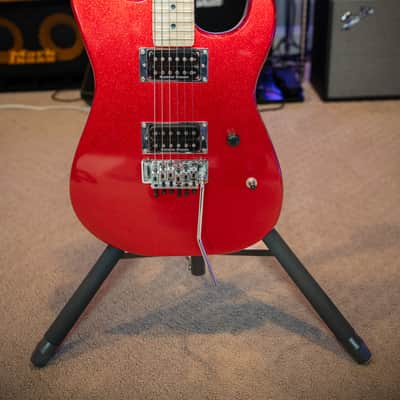 DC Custom Guitars SS/RR "Jack Butler" 2023 - Red metal flake sparkle image 2