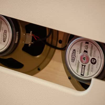 Divided by 13 BW 1969 Head w/ 2x12 Cabinet - Ivory & Black Bronco image 14