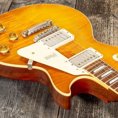 Gibson CUSTOM SHOP LES PAUL STANDARD BURSTDRIVER 2H HT RW #871130 - VOS AMBER ALE image 3