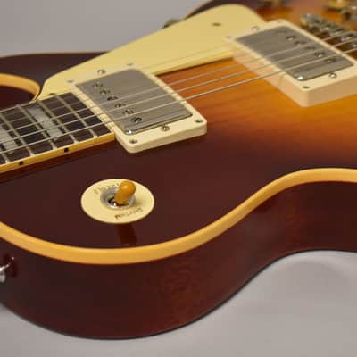 2024 Gibson Custom '58 Les Paul Standard Reissue Bourbon Burst VOS w/OHSC image 9
