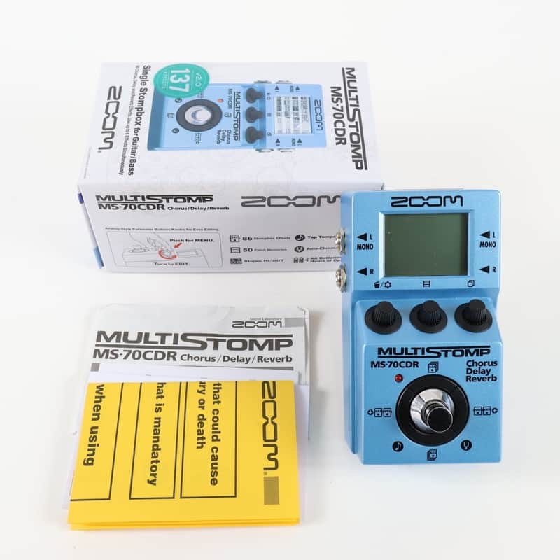 ZOOM MS-70CDR Multi-Effect Pedal Spatial Effects | Reverb Finland ZOOM MS-70CDR Multi-Effect Pedal Spatial Effects | Reverb Finland