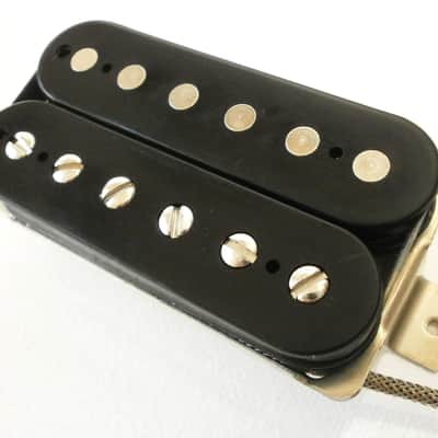 Q Pickups 1957 PAF Humbucker SET Alnico II Classic VINTAGE CORRECT Clone Black 57 Fits Gibson image 6