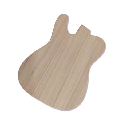 Telecaster Style Electric Guitar Body Lightweight Paulownia Wood image 2