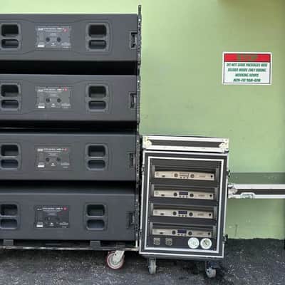 (4) JBL VTX-V25-11 LINE ARRAY W/ TRANSPORT CART AND CROWN AMP RACK (THS) image 17