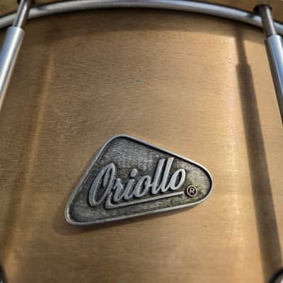 Oriollo Tiger 80 Bell Bronze Custom 14x8 Snare Drum W/ Duluth Hoops & Enduro Case (C017-23) image 13