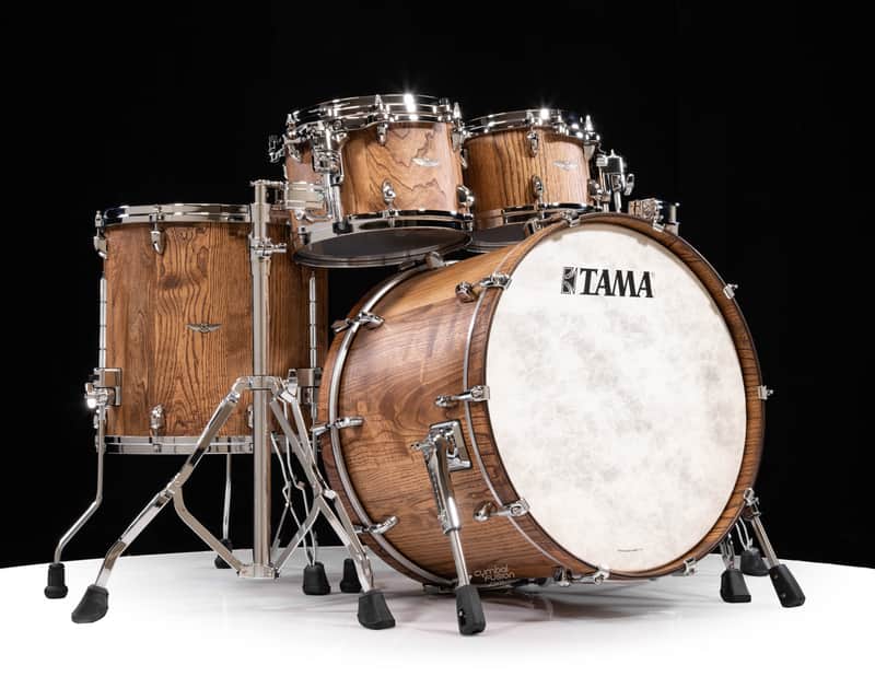 Tama Star Walnut 4pc Shell Pack  - Roasted Japanese Chestnut image 1