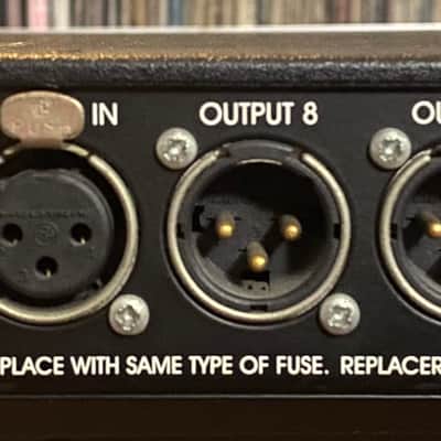 Klark Teknik DN 9848 LOUDSPEAKER PROCESSOR/CROSSOVER. 4 IN X 8 OUT image 3