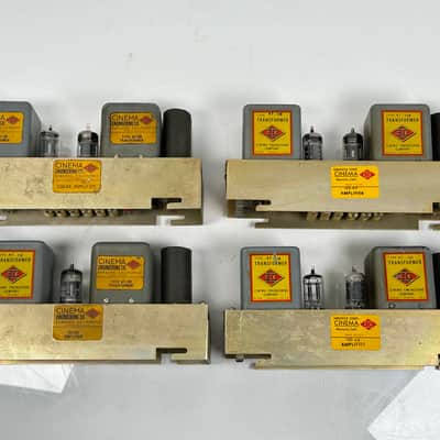 Cinema Engineering Tube Line Amps (2x) 101-AX, (3x) 102-AX, 102-A M, HV-T D Amplifiers, Power Supply & Rack image 7