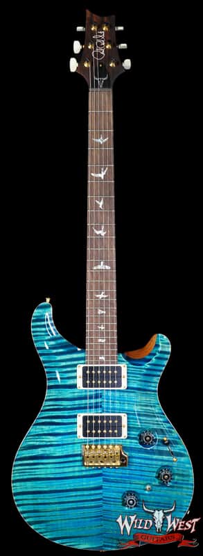 PRS Wild West Guitars 25th Anniversary Limited Run Wood Library Artist Package Custom 24 Piezo Laguna (Private Stock Color) 8.25 LBS (US Only / No International Shipping) image 1