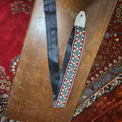 Ace Stained Glass Guitar Strap Vintage 1960s image 7