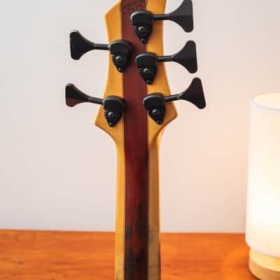 Roscoe SKB3005 5 String Bass - Natural image 4