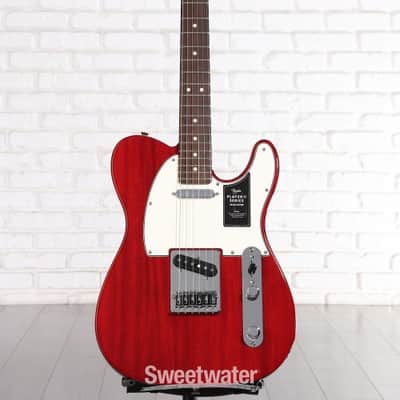 Fender Player II Telecaster Electric Guitar - Transparent Cherry with Rosewood Fingerboard (TeleP2RTCd1) image 1