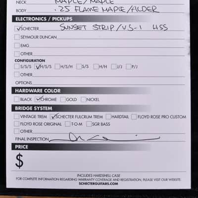 Schecter Custom Shop Sunset Custom II HSS Maple Neck Transparent Sky Blue image 8