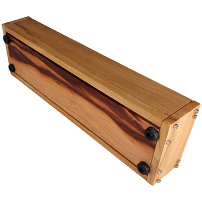 3U / 104HP Eurorack Case LUNA • Rails + Threaded strips • Solid apricot • Unpowered image 5