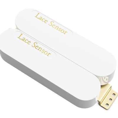 LACE Sensor Gold/Gold Dually Humbucker - White image 3