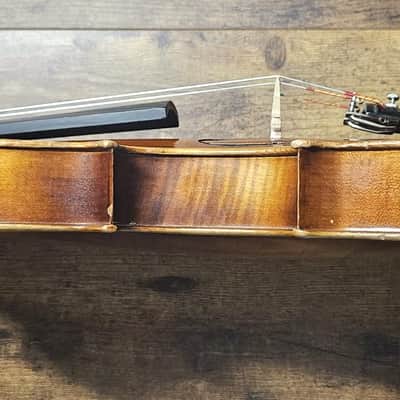 1969 |W. GER| E.R. Pfretzschner 4/4 Violin | Flamed Back | New Custom Bridge | New Zyex | New Bow image 3