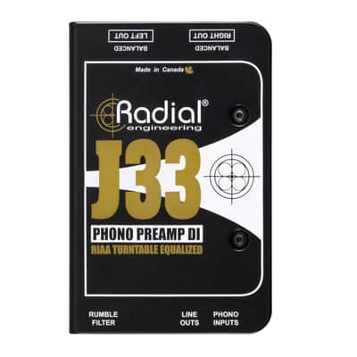 Radial J33 Turntable Pre-Amp  and Direct Box - Studio Preamp image 4