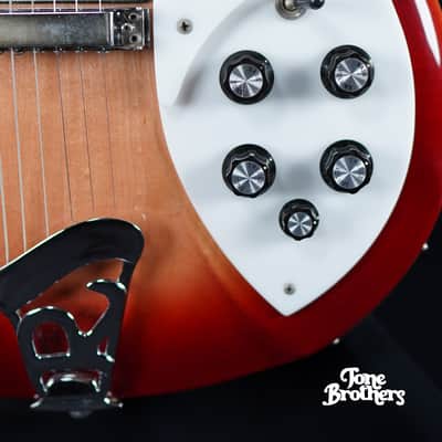 MINT, 7.9LB! 1993 Rickenbacker 370 Fireglo image 4