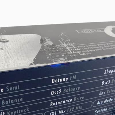 Waldorf Micro Q Synthesizer Rack Blau + Top Zustand + 1,5 Jahre Garantie image 11