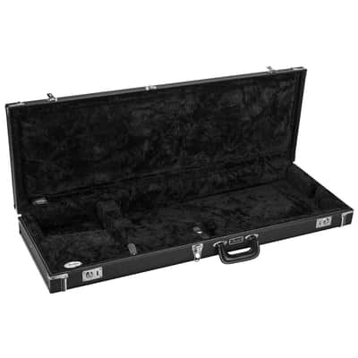 Liquid Audio Fender Classic Series Wood Cases - Stratocaster®/Telecaster®, Black - 0996106306 Bundle w/ 12-Pack Guitar Pick Polishing Cloth image 6