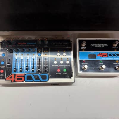 Electro-Harmonix 45000 Stereo Multi-Track Looper with Foot Controller 2013 - Present - Silver / Black image 4