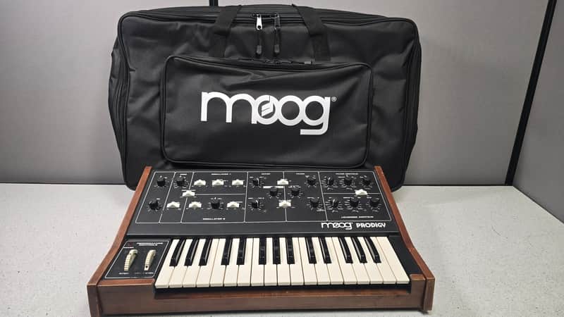 Moog Prodigy 32-Key Monophonic Analog Synthesizer 1979 - 1984 - Black image 1