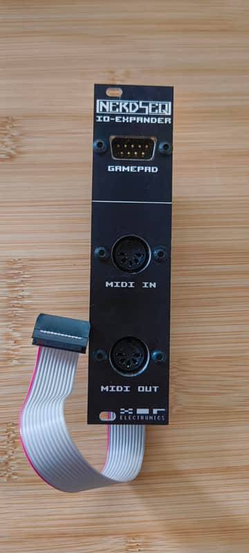 XOR Electronics IO-Expander Black Panel - for NerdSEQ image 1