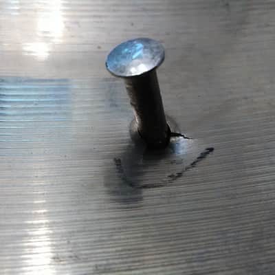 Zildjian Oriental Trash Crash 20" - with rivets - dated 2014 + VIDEO image 7