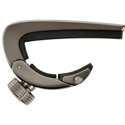 DUNLOP DPCGM Acoustique - Pivot Capo Gun Metal Black image 1