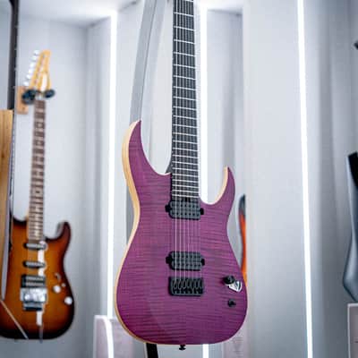 Schecter John Browne Signature Tao-7 2022 - Present - Satin Trans Purple image 1