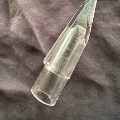 Dukoff alto sax mouthpiece D6 .075 Vibracom 1980’s - Clear resin image 3