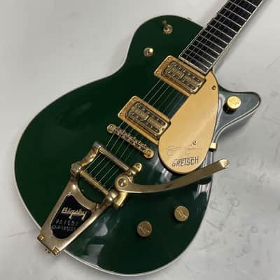 Gretsch MIJ G6128TEE Elliot Easton with Bigsby 2002 - Cadillac Green image 1