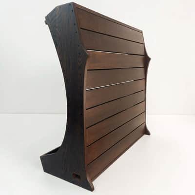 20U / 168hp Eurorack case MARIZILLA • Dark Oak • Unpowered image 5